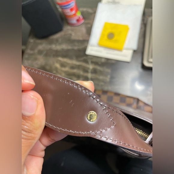 Authentic Louis Vuitton Ebene Damier Sistema Hobo Shoulder Bag - Picture 4 of 11